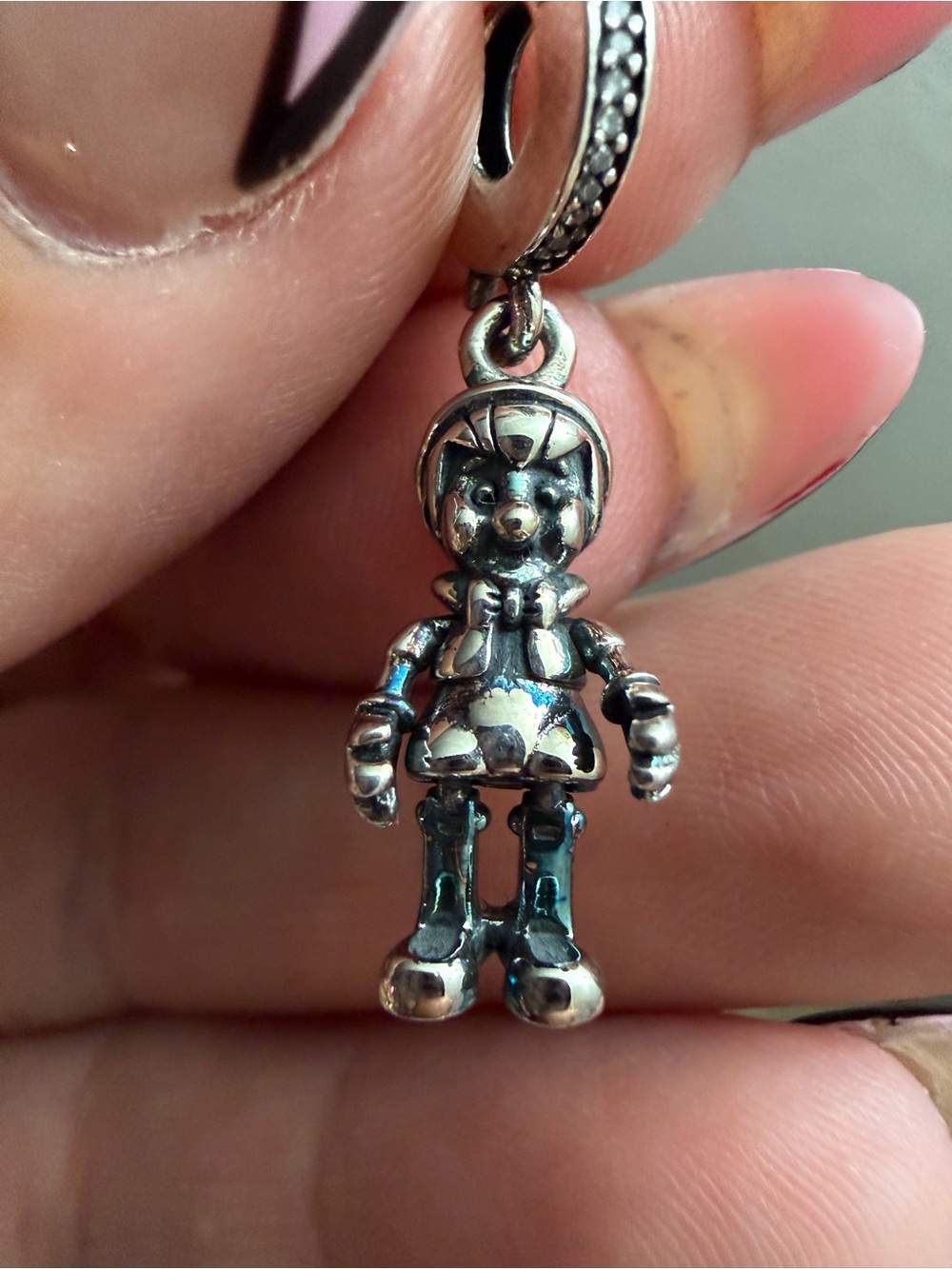 Disney Pandora Pinocchio Dangle Charm #797489